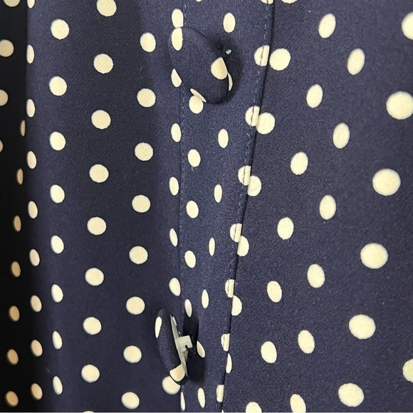 ModCloth | polka dot circle belted skirt - Picture 3 of 10